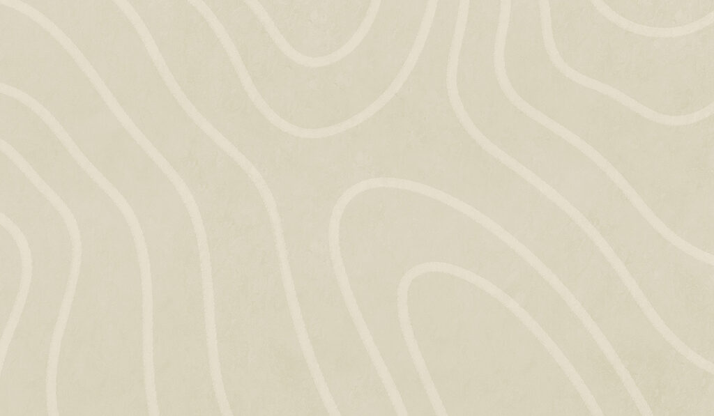 White and tan wavy pattern