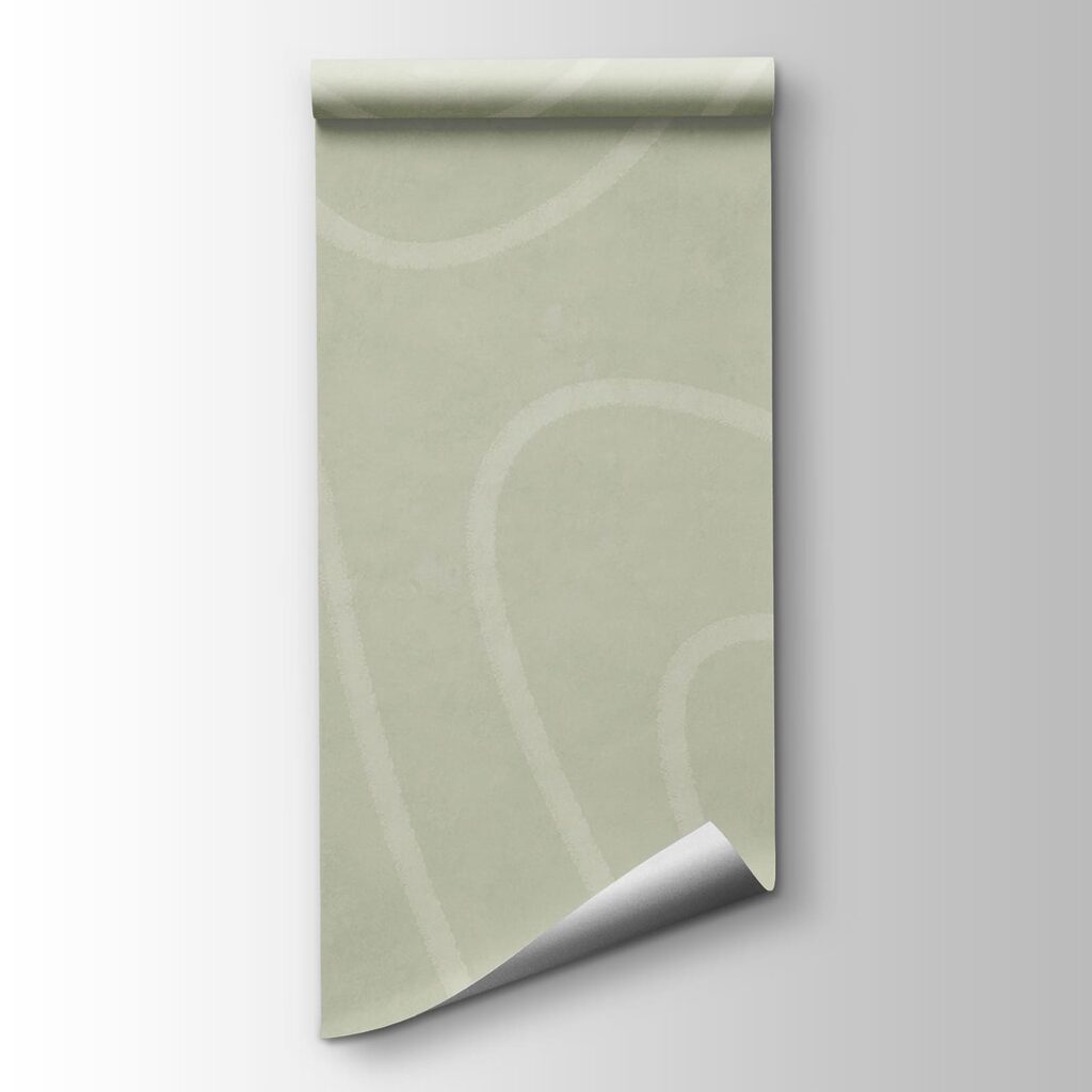 White and gray wavy pattern