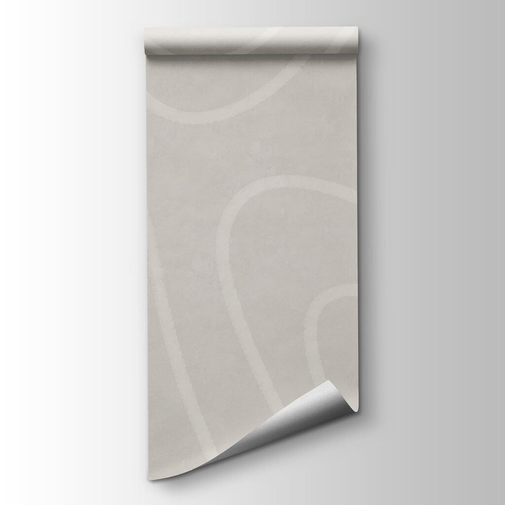 White surface with wavy lines