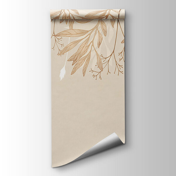 Soft leaves on a gentle backdrop
