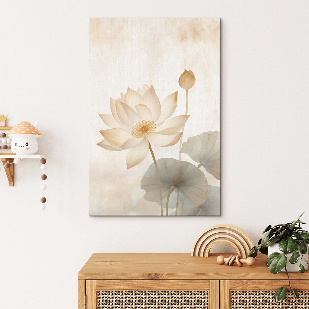 Delicate petals in soft colors