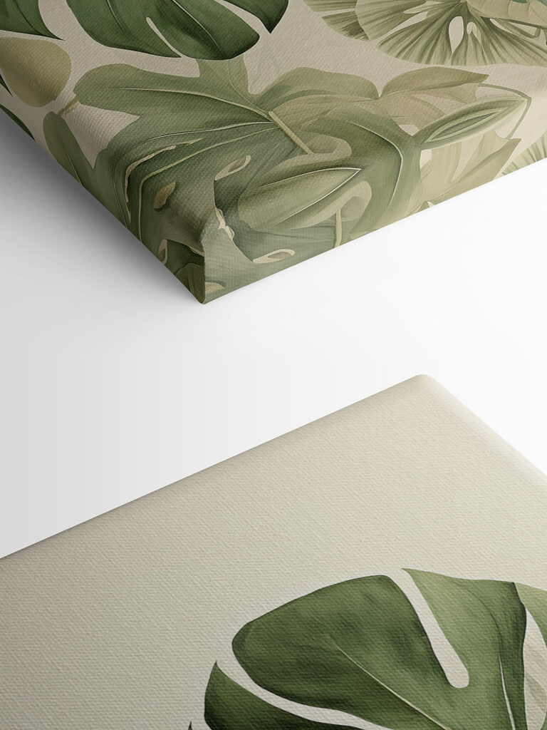 Lush greenery against a soft backdrop