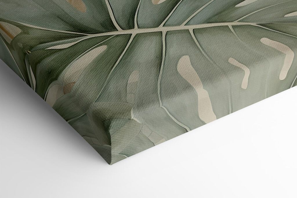 Lush foliage in soft pastel hues