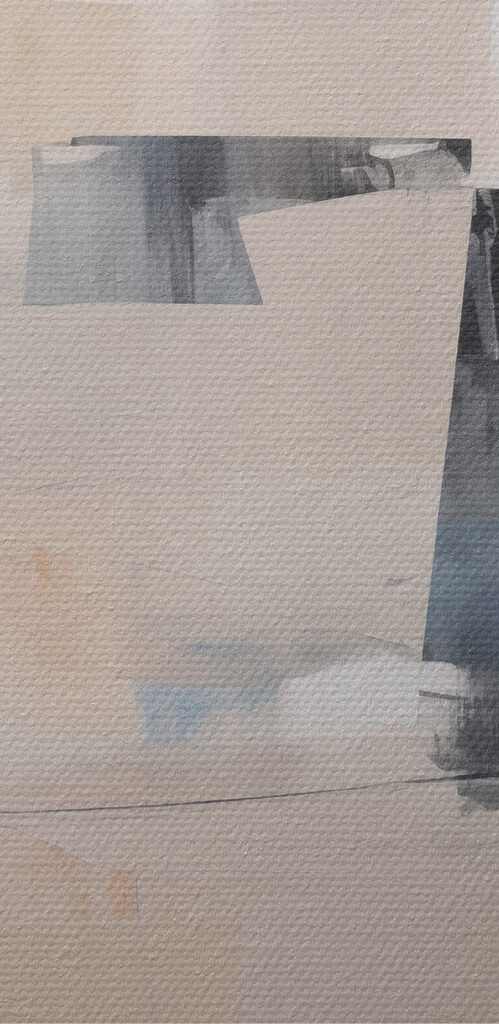 Painting of a white wall