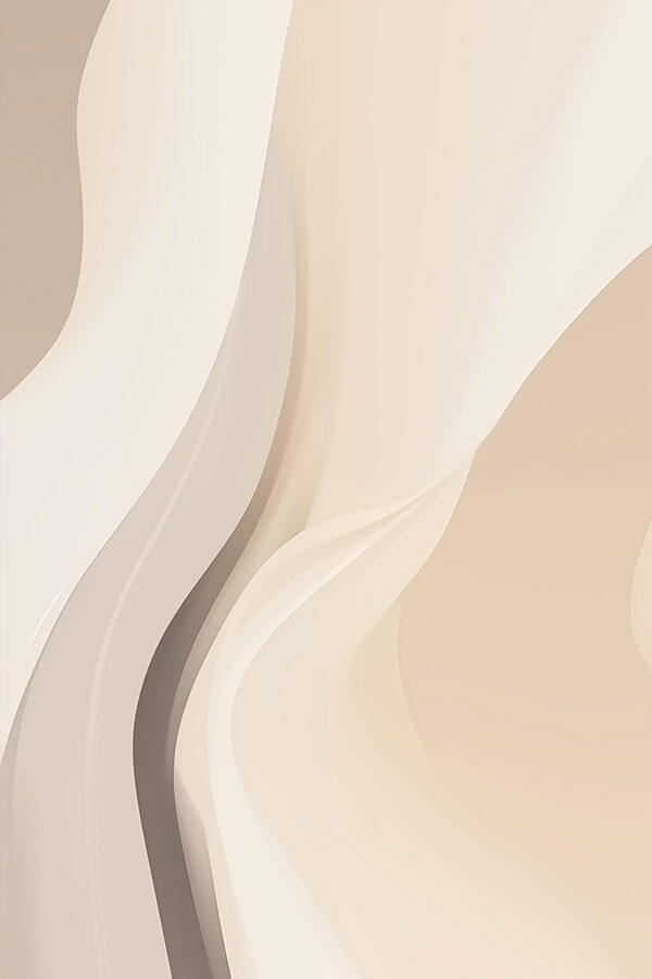 White and tan wavy lines
