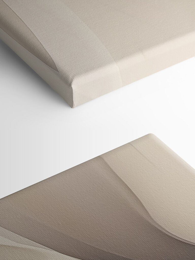 Soft curves in neutral tones