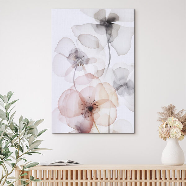 Delicate blooms in soft hues