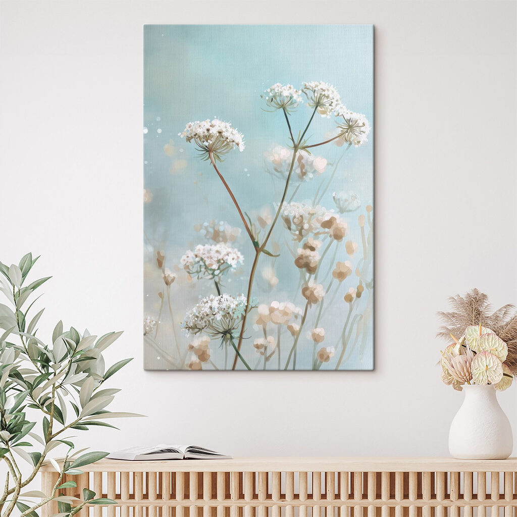 Delicate blooms against a soft backdrop Delicate blooms against a soft backdrop