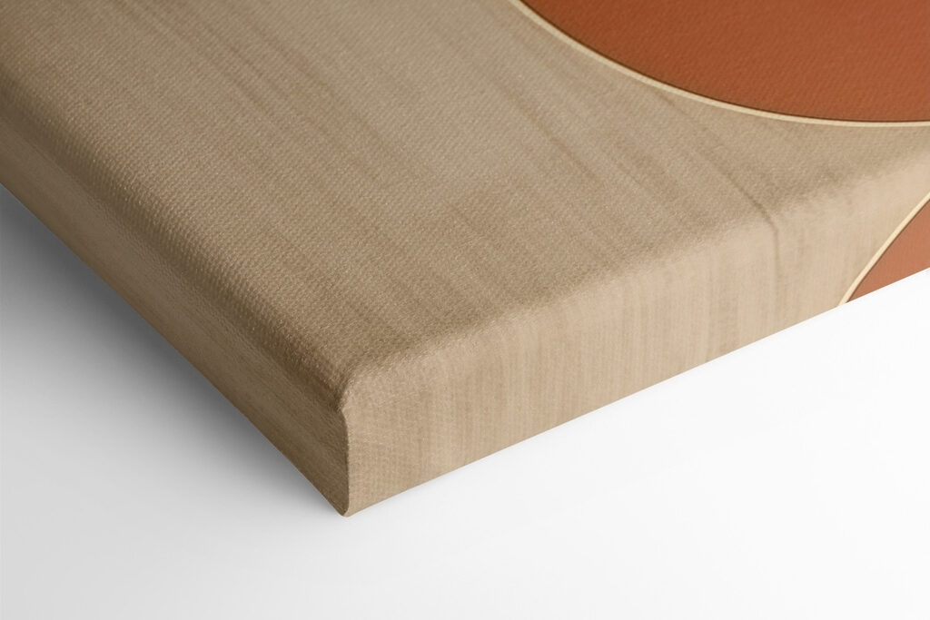 Soft curves and warm tones unite