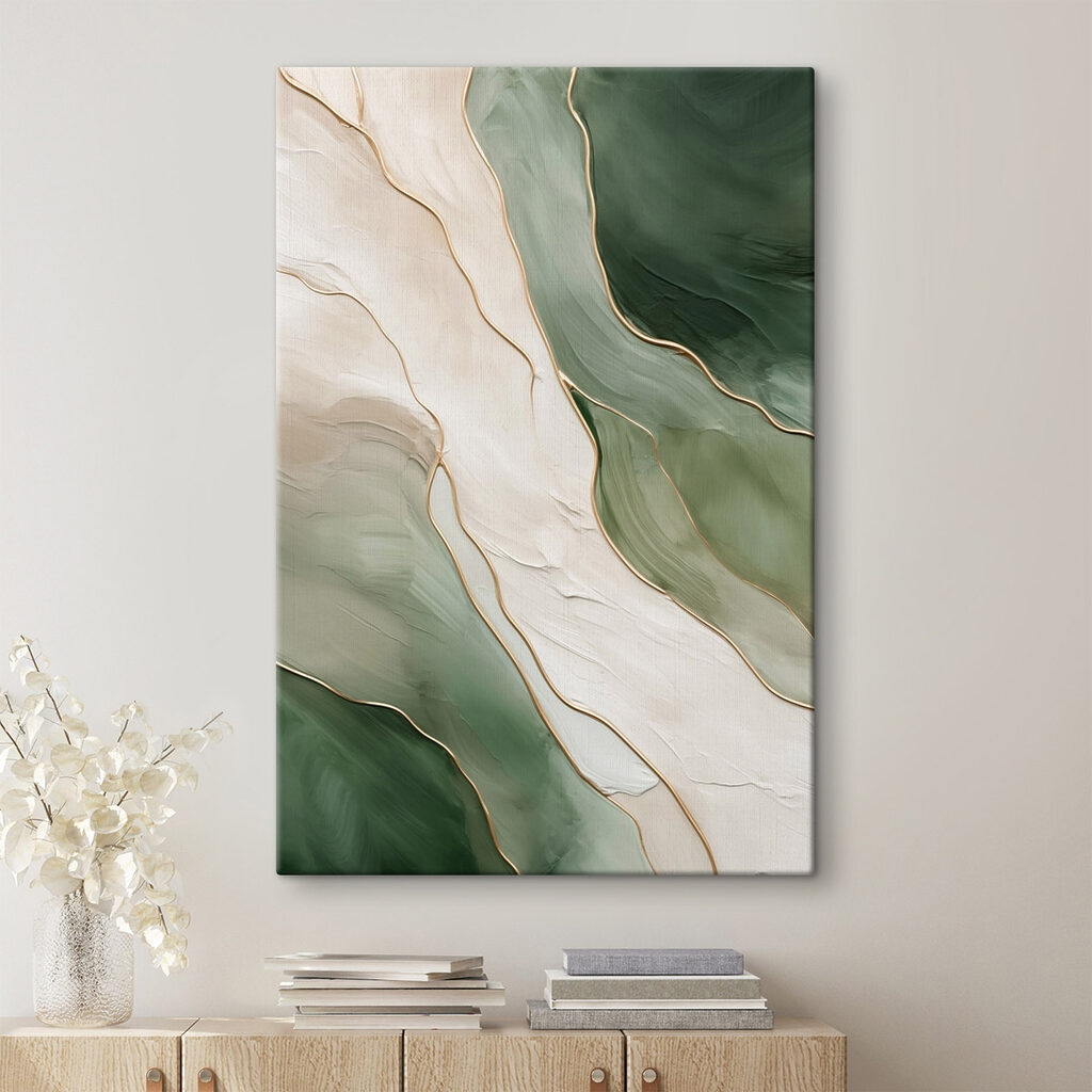 Flowing Patterns in Earthy Tones Flowing Patterns in Earthy Tones