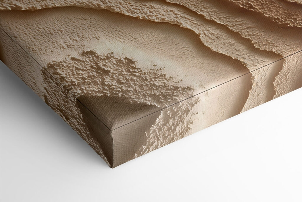 Textured Earth Tones in Layers