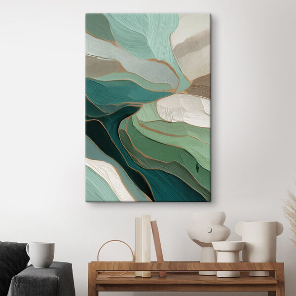 Gentle waves of color blend together