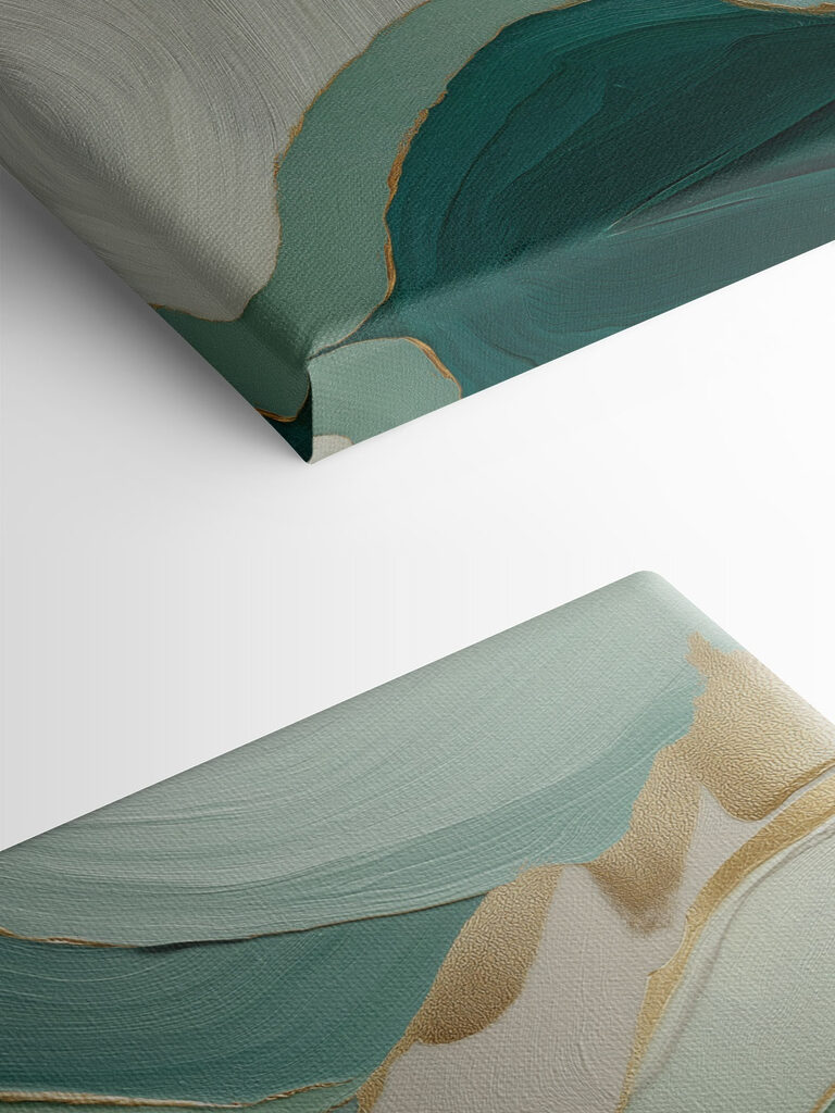 Flowing layers of soft color harmony