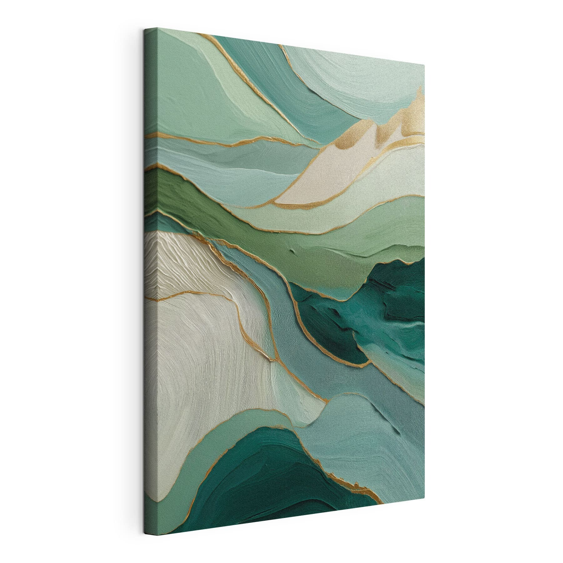 Flowing layers of soft color harmony
