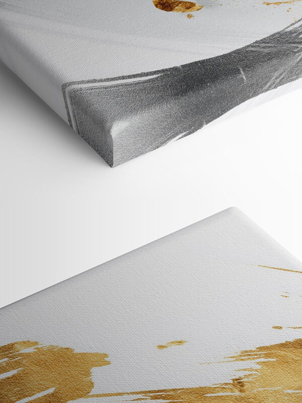 Bold strokes on a white canvas