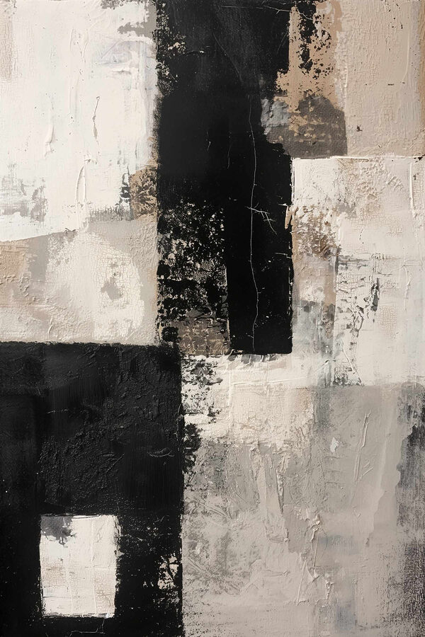 Black and white painting