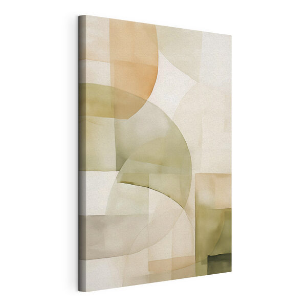 Tablouri Nuanțe calme într-un model abstract delicat (SKU: s45929) Tablouri Tablouri Nuanțe calme într-un model abstract delicat (SKU: s45929)