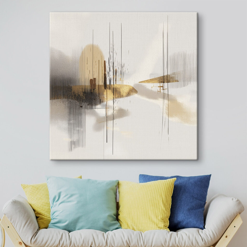 White and black art