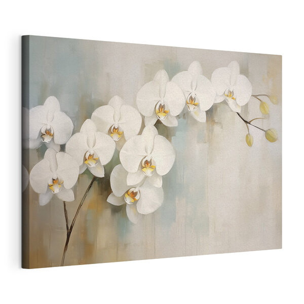 Tablouri Tablou cu flori albe (SKU: s46233) Tablouri Tablouri Tablou cu flori albe (SKU: s46233)