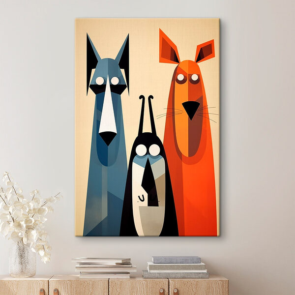 Tablouri Tablouri Grup de animale din desene animate (SKU: s46237)