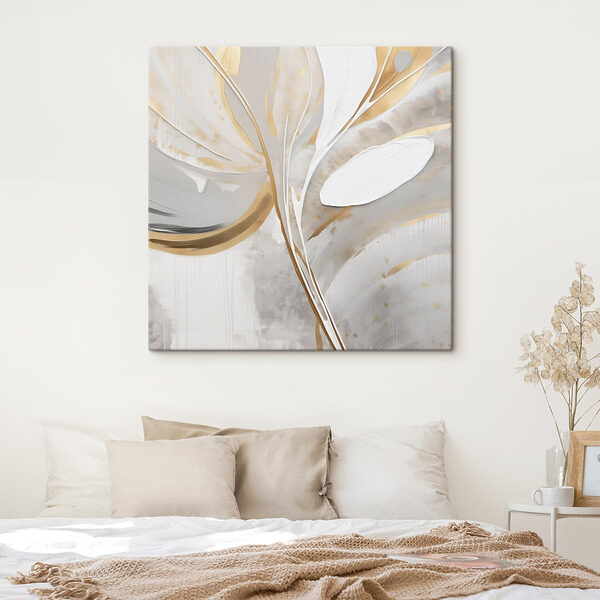 Gentle strokes of golden elegance