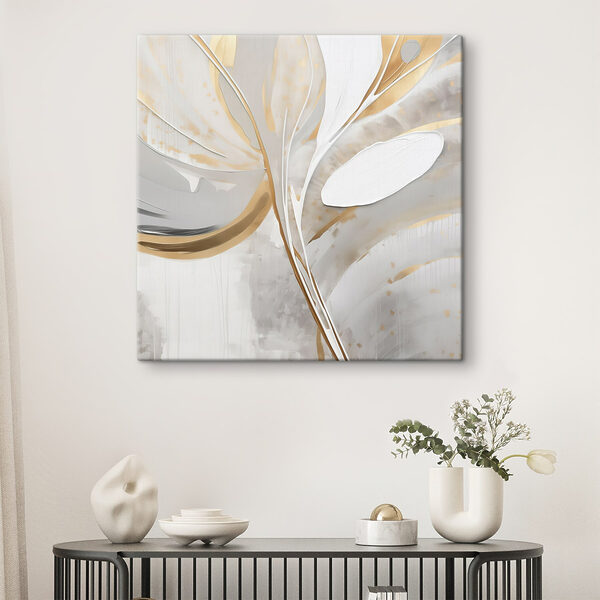 Gentle strokes of golden elegance