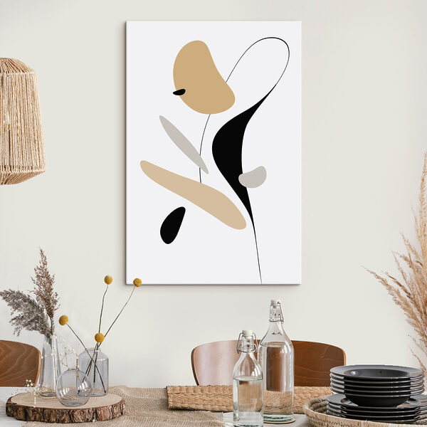 Tablouri Tablouri Forme abstracte în culori delicate (SKU: s46350)