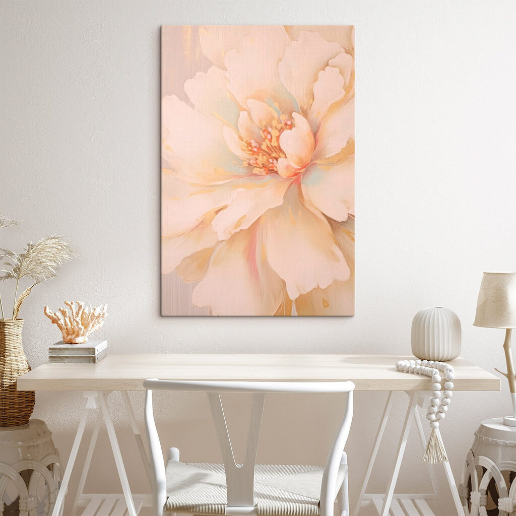Painting of a flower Painting of a flower
