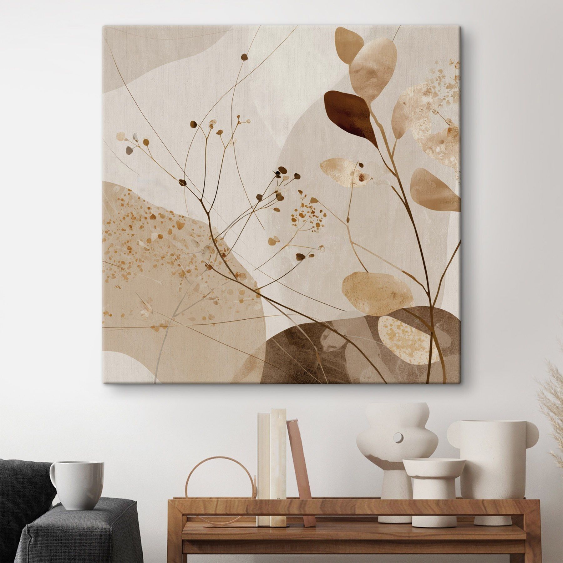 Nature's calm embrace in soft hues