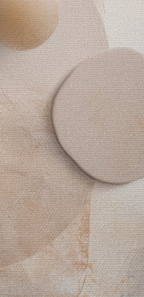 Serene abstract composition in soft tones