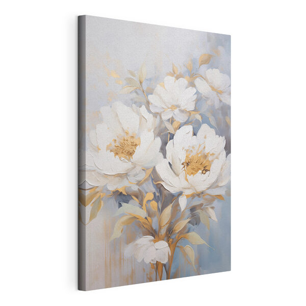 Tablouri Tablou cu flori albe (SKU: s46270) Tablouri Tablouri Tablou cu flori albe (SKU: s46270)