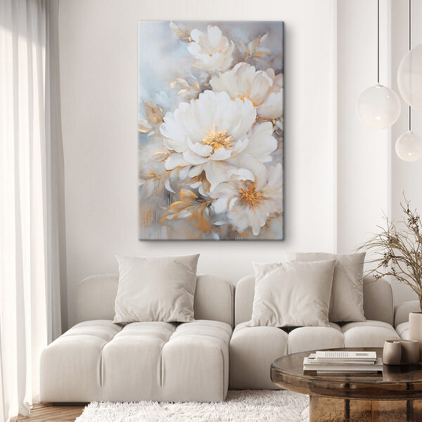Tablouri Tablouri Flori delicate, în nuanțe blânde (SKU: s46271)