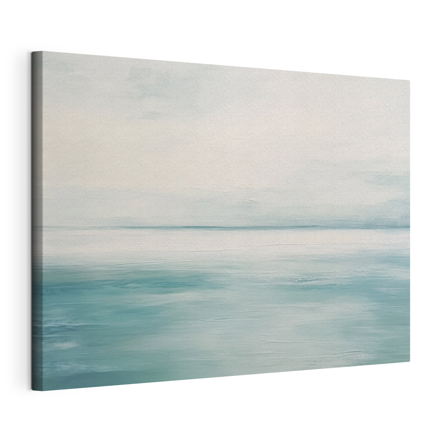 Calm ocean with a cloudy sky Calm ocean with a cloudy sky