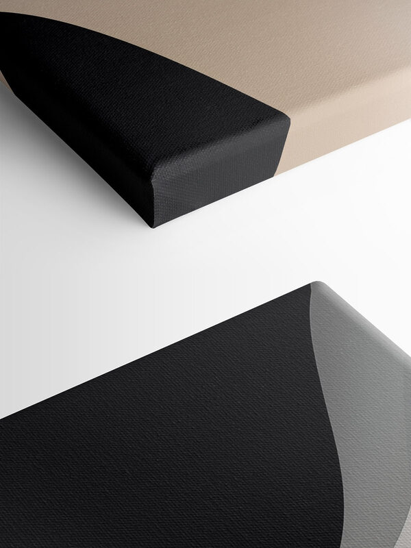 Linii ondulate alb-negru Linii ondulate alb-negru