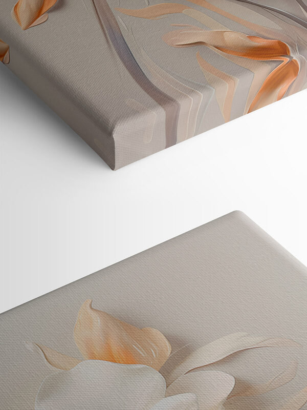 Delicate blooms in soft tones