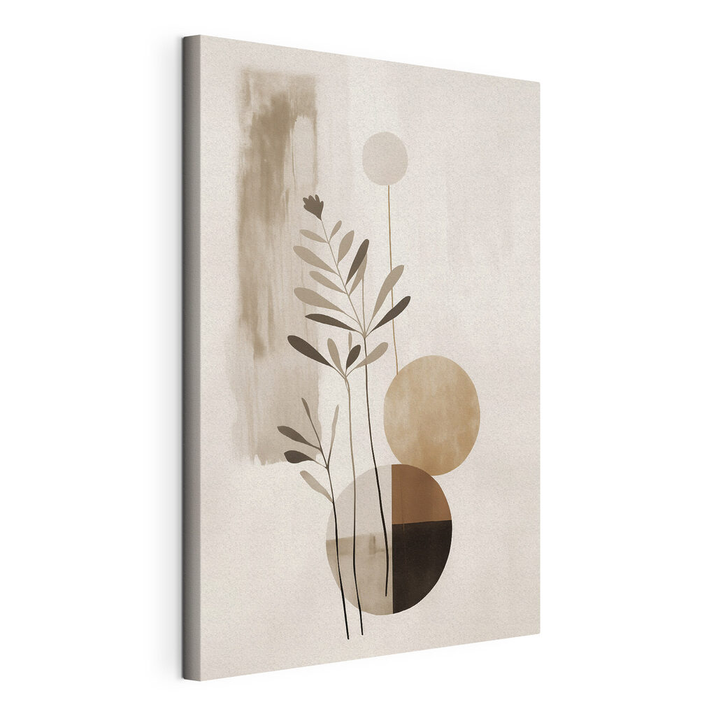 - Minimalist design with earthy tones