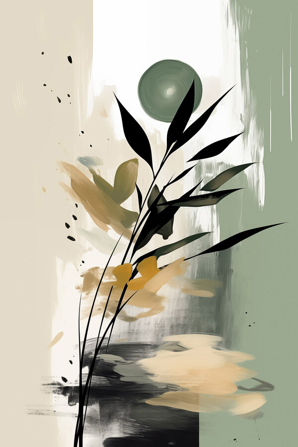 Painting of a plant