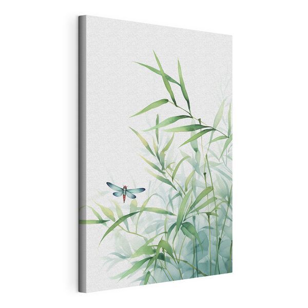 Tablouri Libelulă pe o plantă (SKU: s46878) Tablouri Tablouri Libelulă pe o plantă (SKU: s46878)