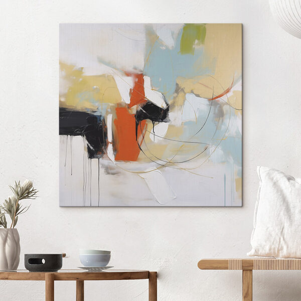 Tablouri Tablouri Tablou de artă abstractă plin de culori (SKU: s46922)