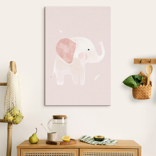 Tablouri Desen animat cu un elefant