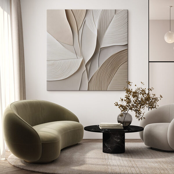 Tablouri Organic patterns in soft hues (SKU: s47145)