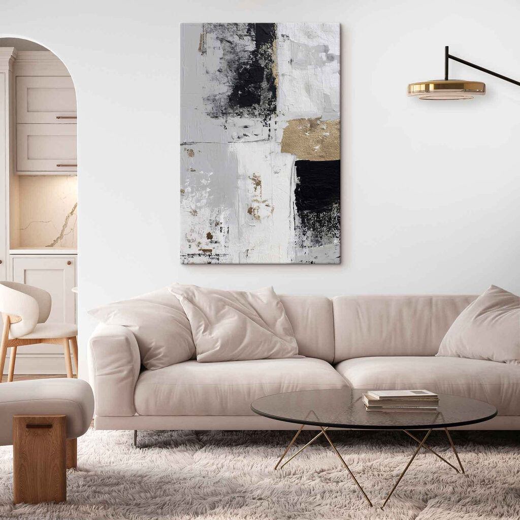 White and black painting White and black painting