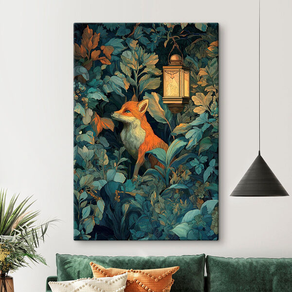 Tablouri Tablouri Vulpea în pădure (SKU: s47107)