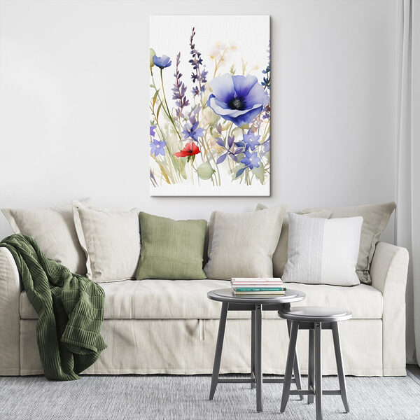 Tablouri Tablouri Pictură în acuarelă cu flori (SKU: s46887)
