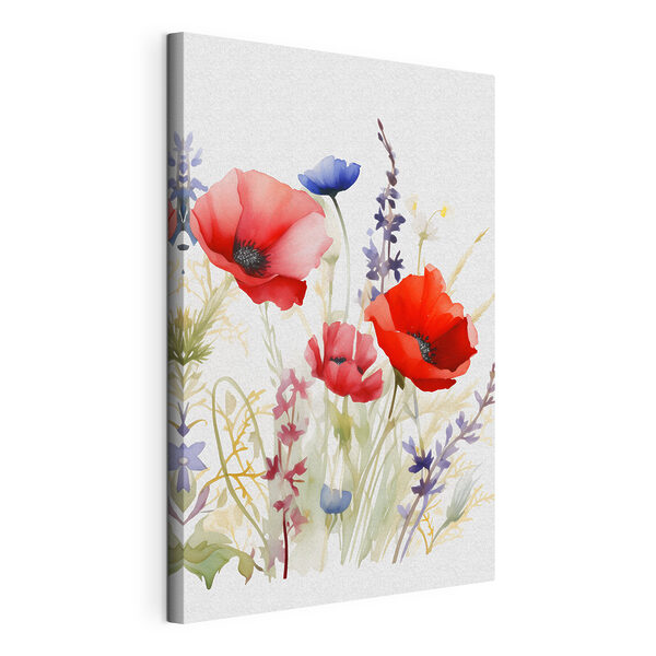 Tablouri Pictură în acuarelă cu flori (SKU: s46888) Tablouri Tablouri Pictură în acuarelă cu flori (SKU: s46888)