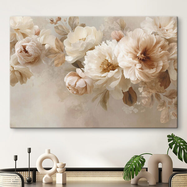 Soft blooms in muted tones Soft blooms in muted tones