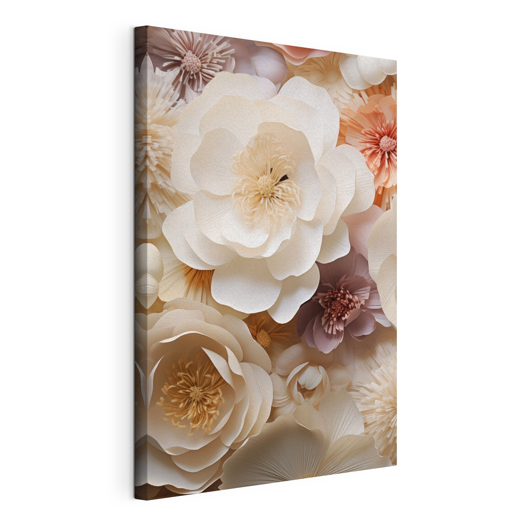 Group of paper flowers