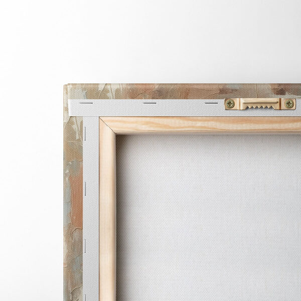 Abstract blend of soft hues