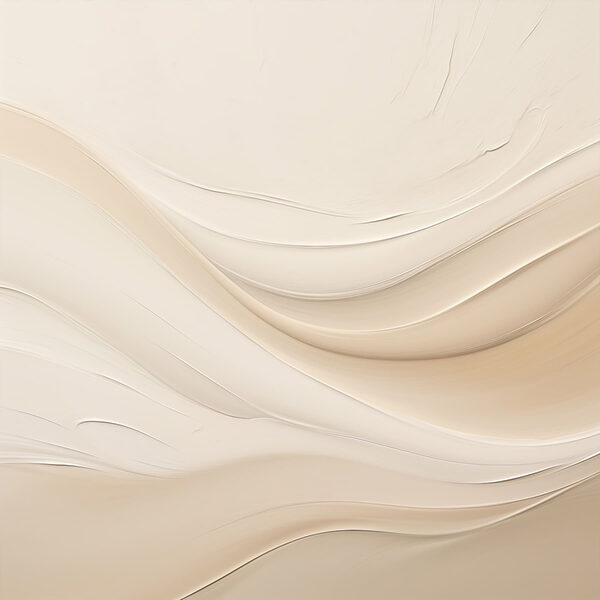 White and tan wavy lines