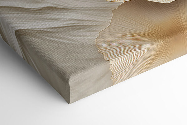 Delicate floral patterns in soft tones